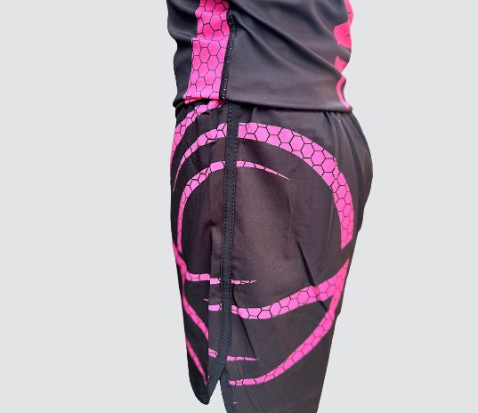 Kids BJJ Shorts - Classic Pink