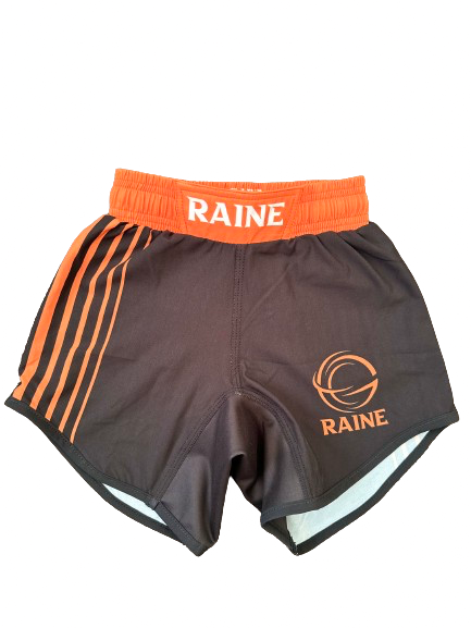 Kids Hyper BJJ Shorts - Black/Orange