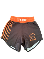 Kids Hyper BJJ Shorts - Black/Orange