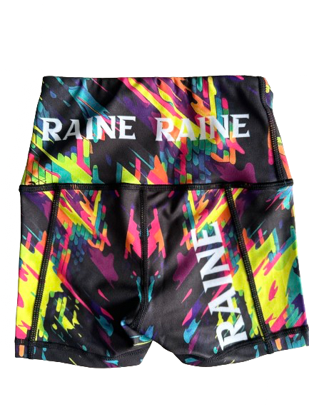 Womens Vivid BJJ Compression Shorts