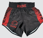 Mens Red Camo BJJ Shorts