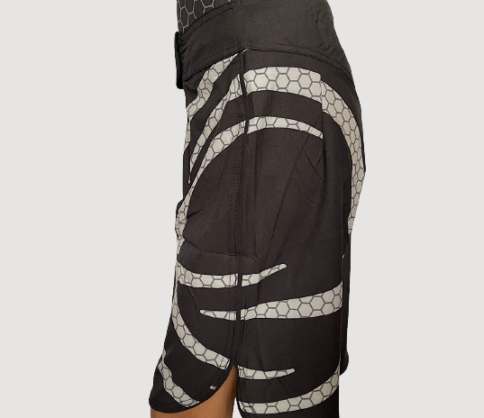 Kids BJJ Shorts - Classic Grey