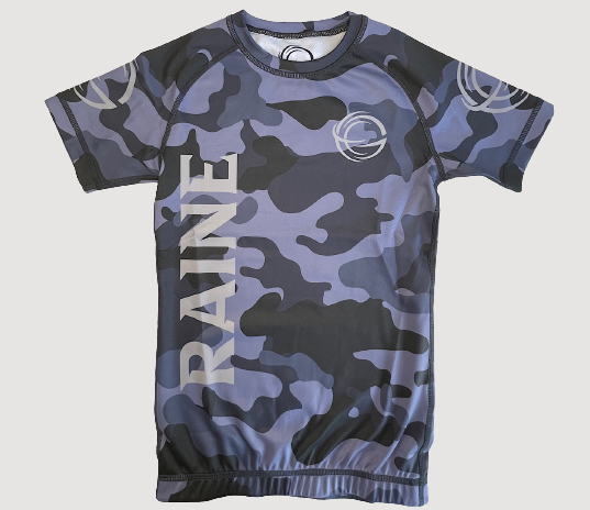 Kids BJJ Rash Guard - Camo