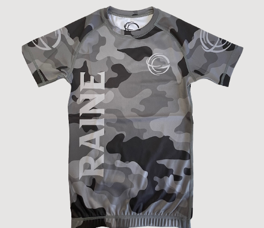 Kids BJJ Rash Guard - Camo