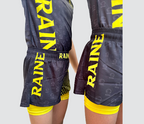 Kids Dynamite BJJ Shorts - Black/Yellow