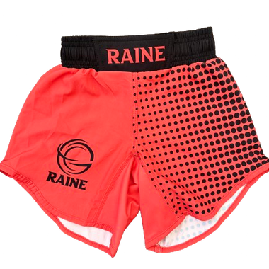 Kids Evo BJJ Shorts - Red/Black