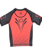Mens Evo BJJ Rash Guard - Red/Black