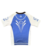 Kids Evo BJJ Rash Guard - Blue/Grey