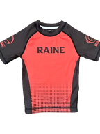 Mens Evo BJJ Rash Guard - Red/Black