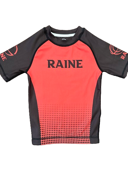 Mens Evo BJJ Rash Guard - Red/Black