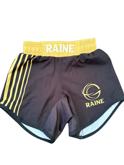 Mens Hyper BJJ Shorts - Gold/Black
