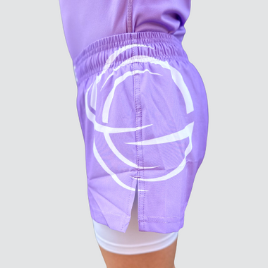 Kids Identity BJJ Shorts - Lavender