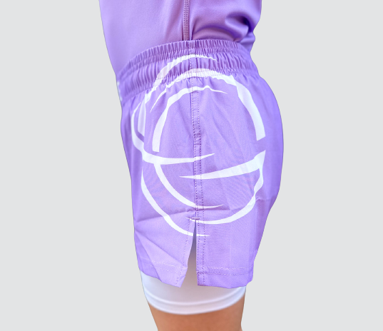 Kids Identity BJJ Shorts - Lavender