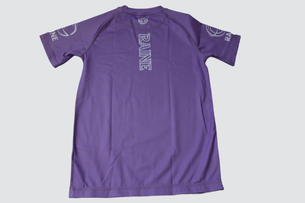 Mens Identity BJJ Rash Guard - Lavender