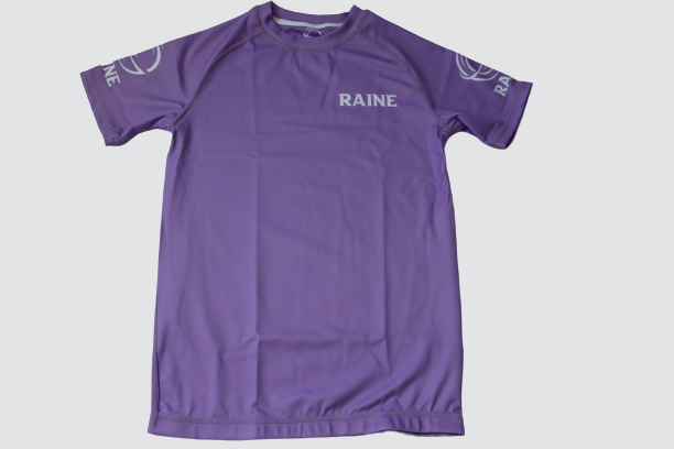 Mens Identity BJJ Rash Guard - Lavender
