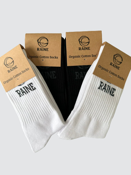 RAINE Organic Cotton Socks