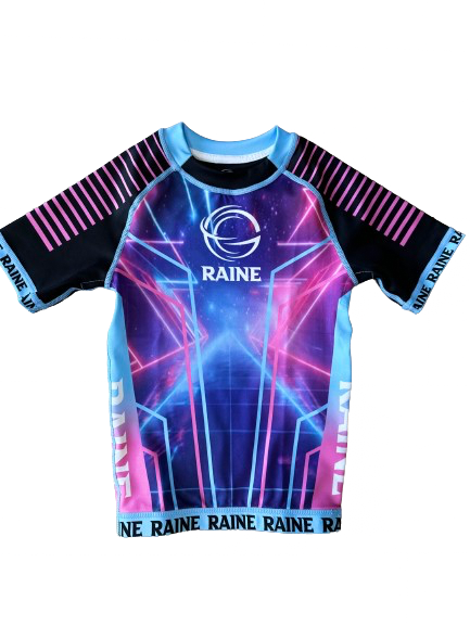 Kids Tron Edition BJJ Rashguard