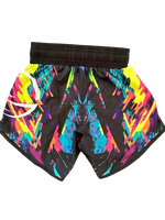 Kids Vivid BJJ Shorts - Colourful