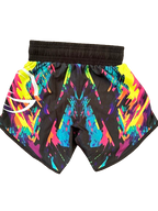 Mens Vivid BJJ Shorts - Colourful