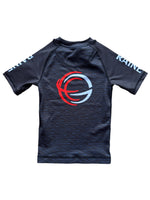 Kids Nightflare BJJ Rashguard - Blue/Pink