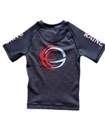 Kids Nightflare BJJ Rashguard - Blue/Pink