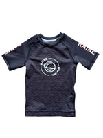 Kids Nightflare BJJ Rashguard - Blue/Pink