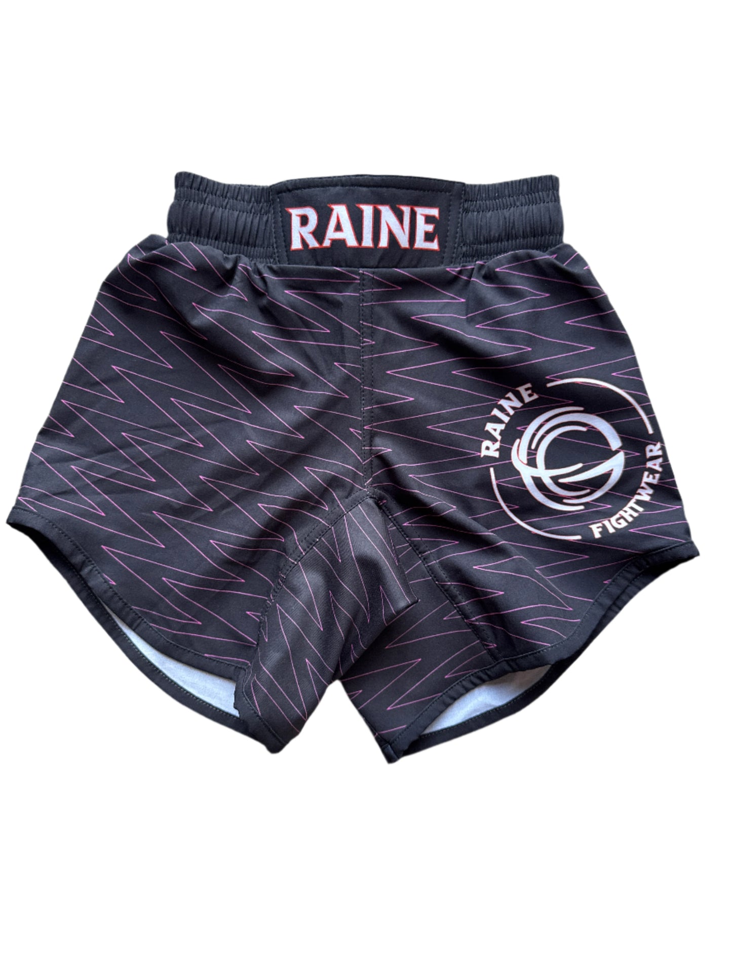 Kids Nightflare BJJ Shorts - Blue/Pink