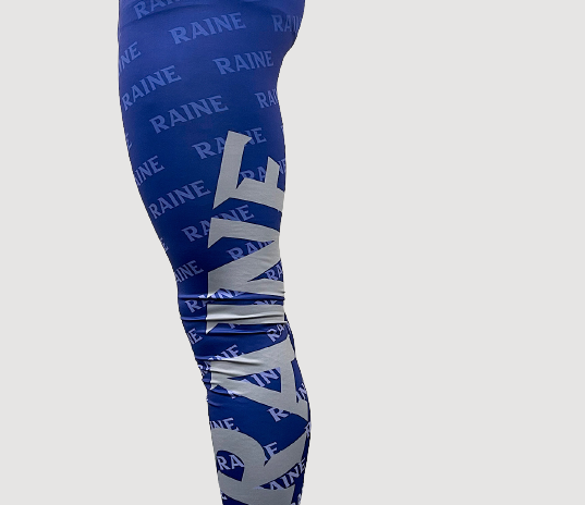 Mens Challenger BJJ Spats - Black/Blue