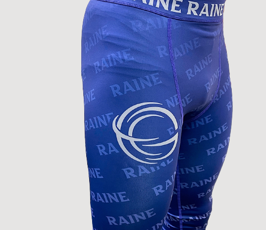 Mens Challenger BJJ Spats - Black/Blue