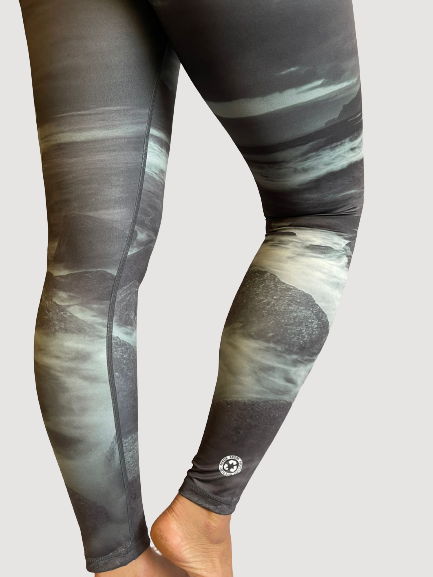 Womens Ocean BJJ Leggings