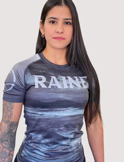 Womens Ocean BJJ Rash Guard